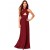 Burgundy Wrap Dress (C...